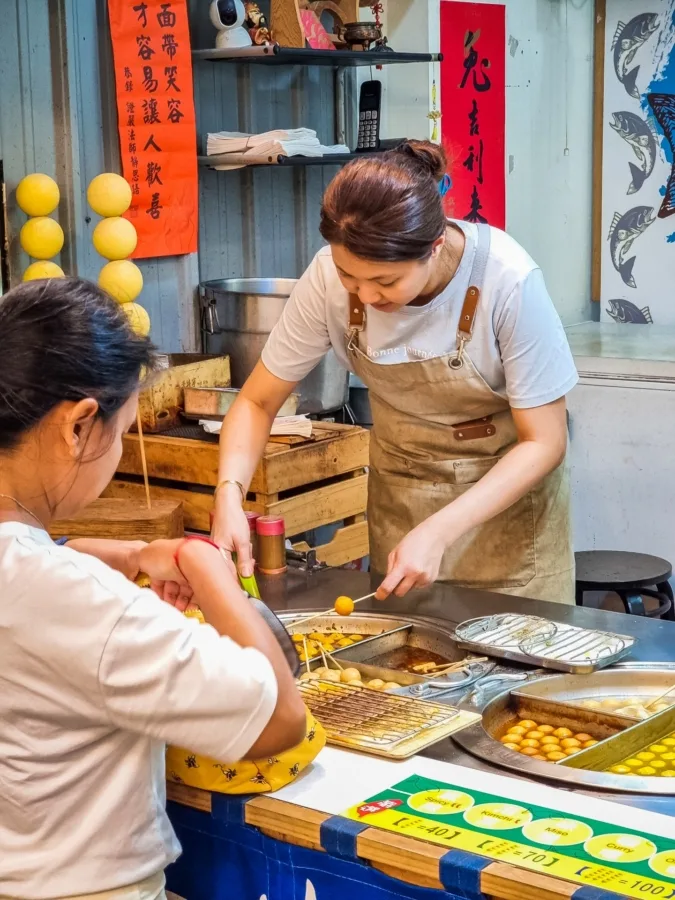 Jiufen Old Street Meatball Merchant