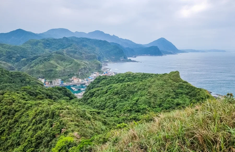 landscape from bitou peninsula north taiwan