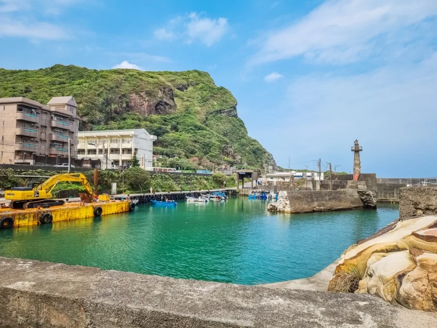 small fishing port nanya north taiwan