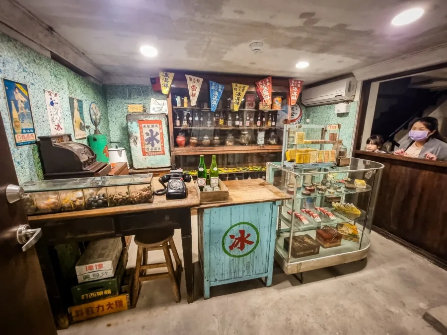 small grocery store interior old theater shengping jiufen taiwan