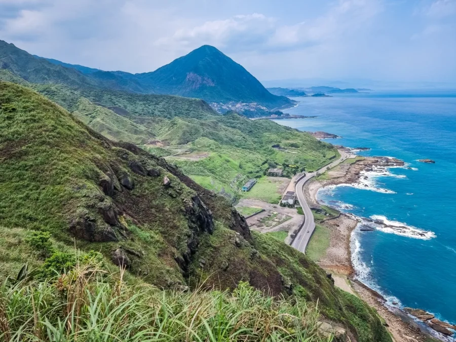nanzilin trail viewpoint north taiwan