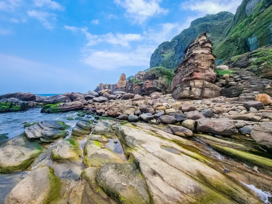 ded nanya rock north coast taiwan
