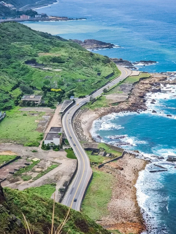 route from nanzilin trail north taiwan