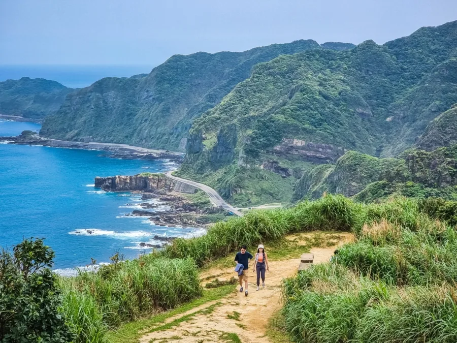 view coastal road nanzilin trail north taiwan
