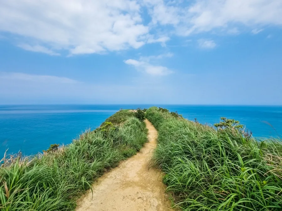 sea ​​view nanzilin trail north taiwan