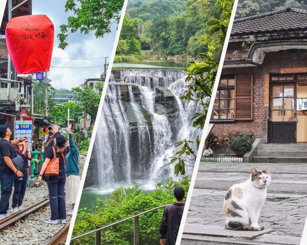 montagne nord taiwan de shifen à houtong