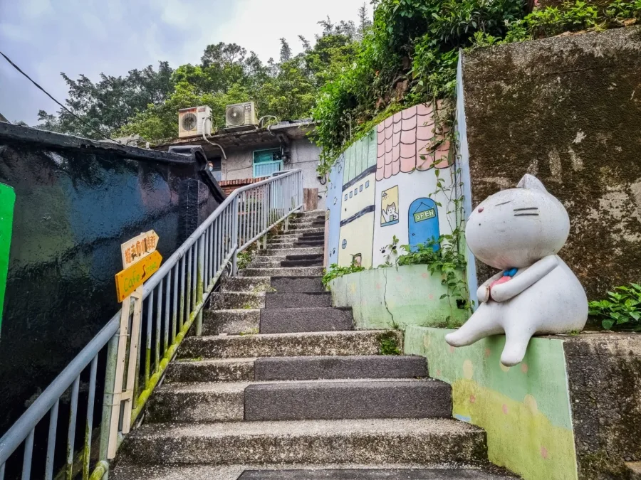 high alley houtong village taiwan