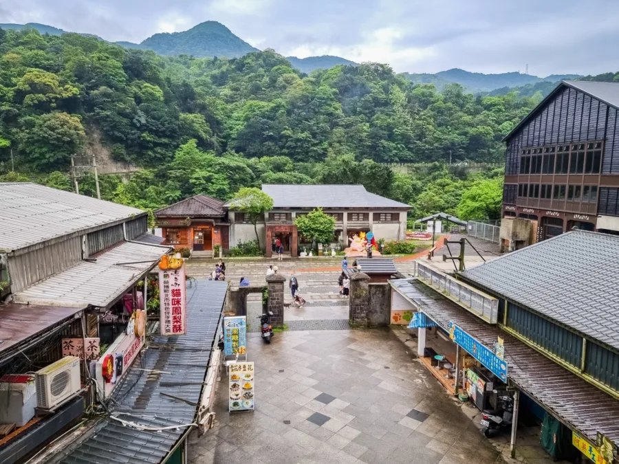 view from houtong station taiwan