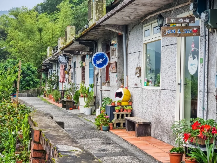 cafe area houtong village taiwan