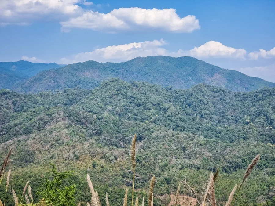 landscape of northern thailand nan province