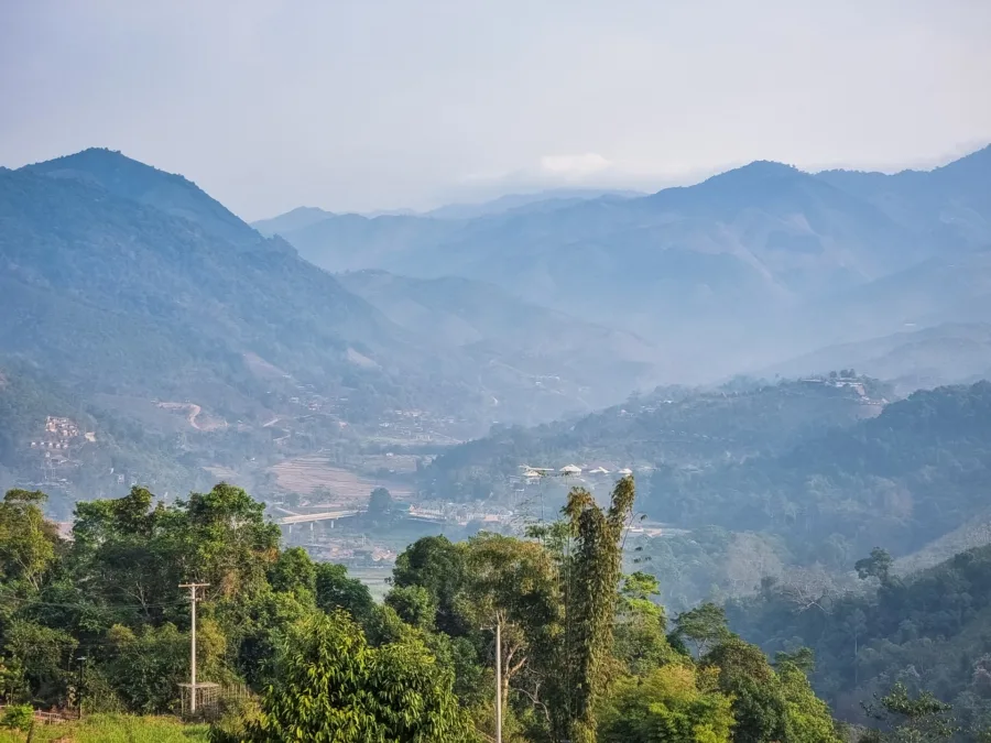 view of sapan valley thailand