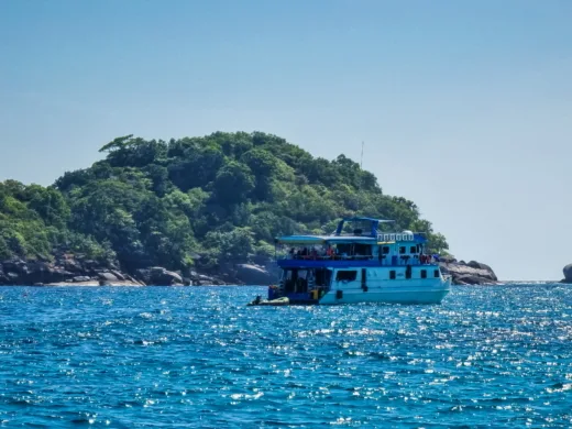 boat for diving similan islands thailand