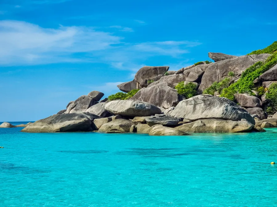 donald duck rock ko similan