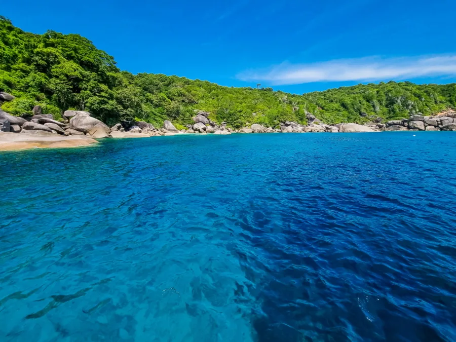 shore of ko ba ngu similan island n9 thailand