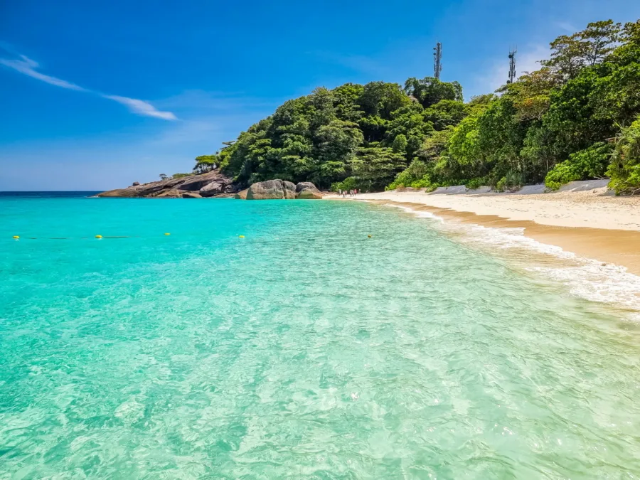 superb ko miang beach in similan thailand