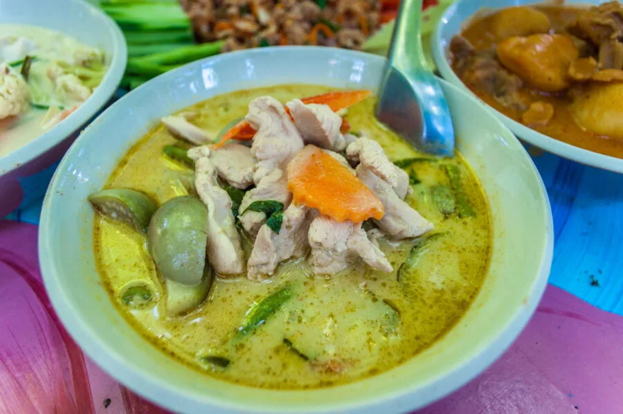 green curry gaeng kaew wan thailand