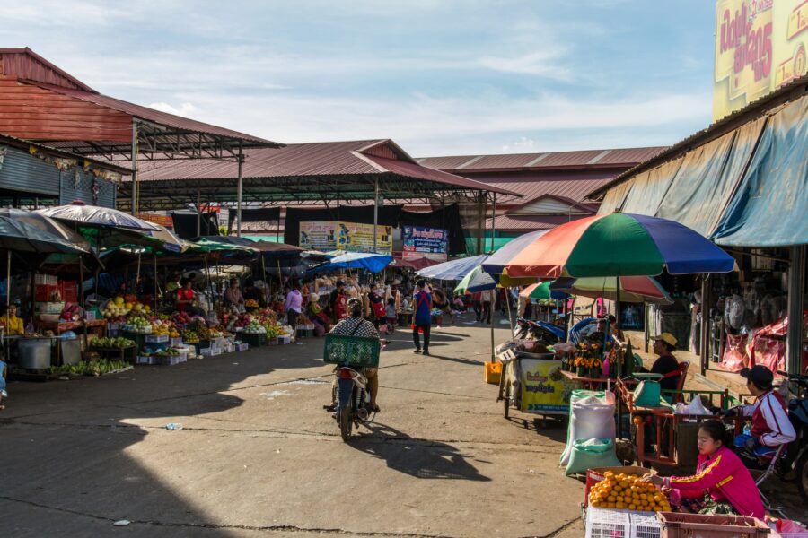 marché populaire de paksé dao hueang