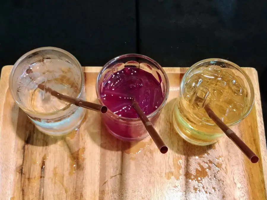 boissons fraiche avec glacons thailande