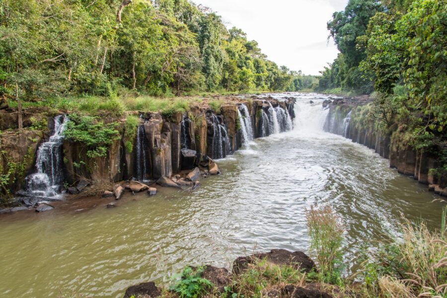 pha suam waterfall plateau des bolovens laos
