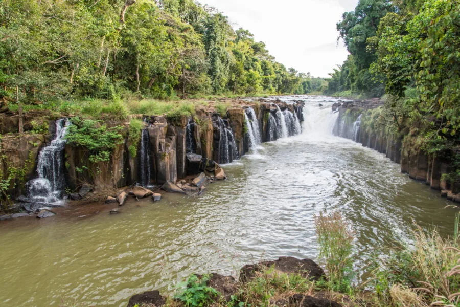 pha suam waterfall bolovens plateau laos