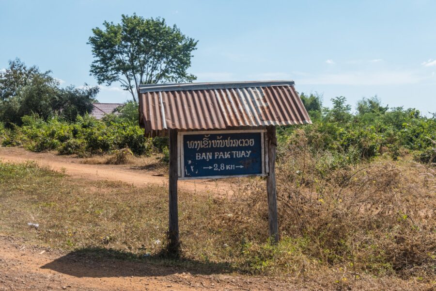 direction ban pak tuay champassak