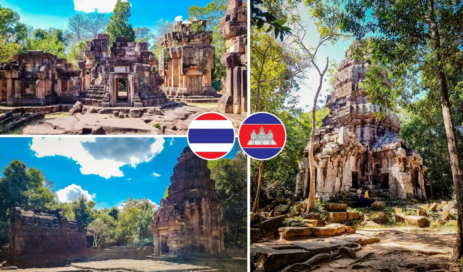 Forgotten Khmer temples on the Thai-Cambodia border 1