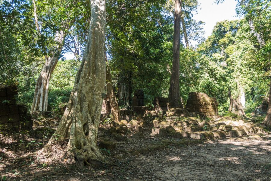 ruines du wat tomo champassak laos