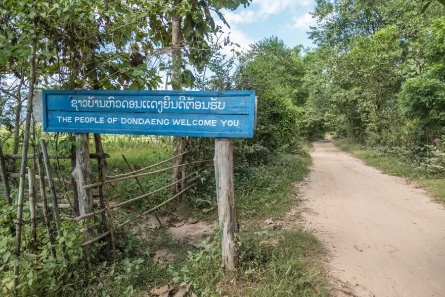 welcome to don daeng champassak laos