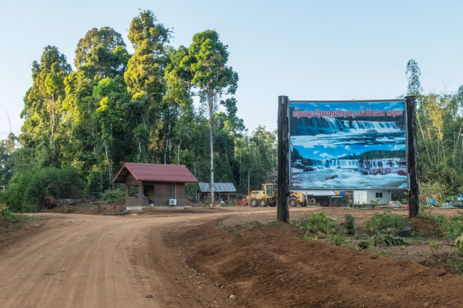 acces vers cascade tad sae pong lai laos