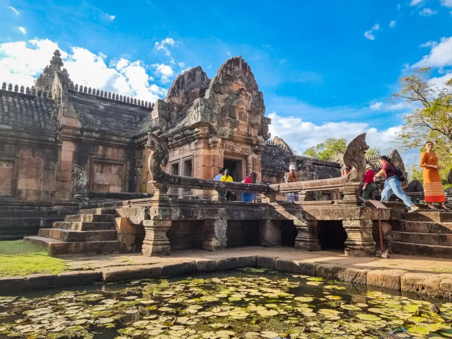 basin entrance prasat phanom rung buriram