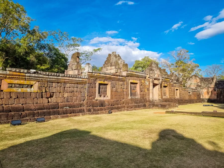 inner courtyard prasat phanom rung buriram