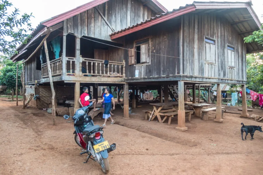 Captain Hook's house in Laos