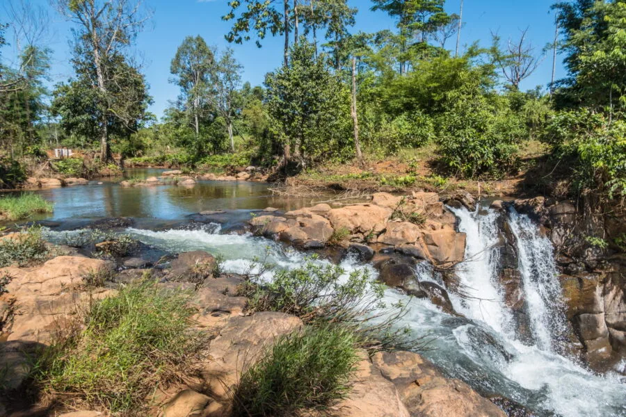 upper part of Tad Yoi, Bolovens Plateau, Laos