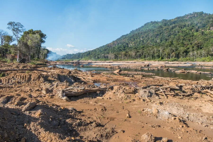 landscape towards tad sepa bolovens loop laos