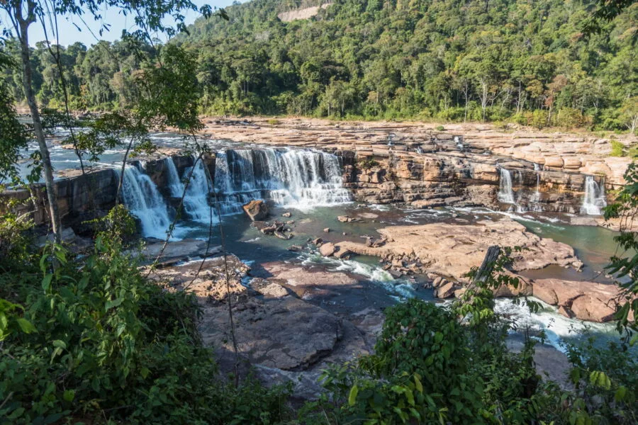 viewpoint on tad sepa bolovens loop laos