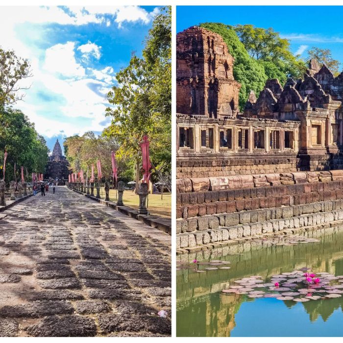 Prasat Phanom Rung et Prasat Muang Tam : deux joyaux khmers du sud de l’Isan