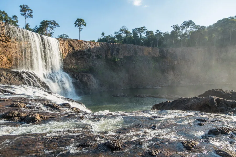 Sae Pong Lai Waterfall, Bolovens Plateau, Laos