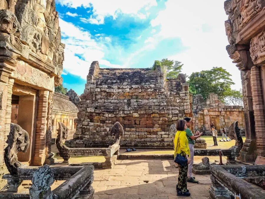 interior zone prasat phanom rung buriram