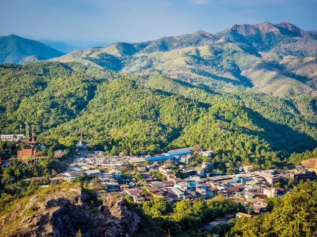 pilok ban i tong ancien village minier kanchanaburi