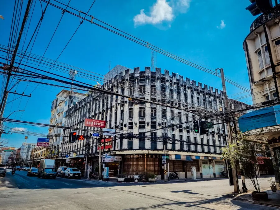 architecture urbaine rue khorat nakhon ratchasima