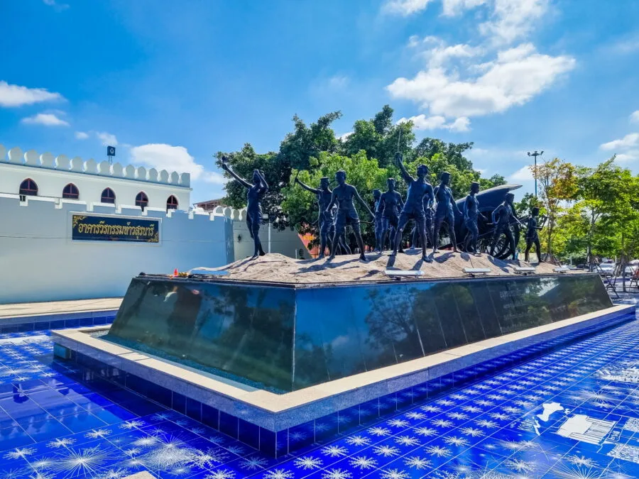 monument gloire ya mo guerriers de nakhon ratchasima