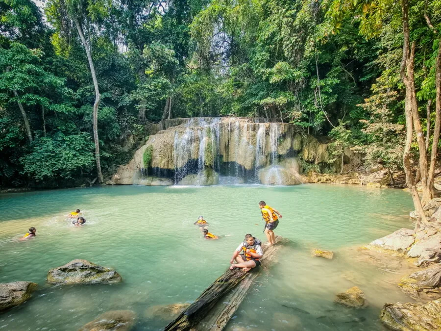 niveau 2 parc national erawan kanchanaburi