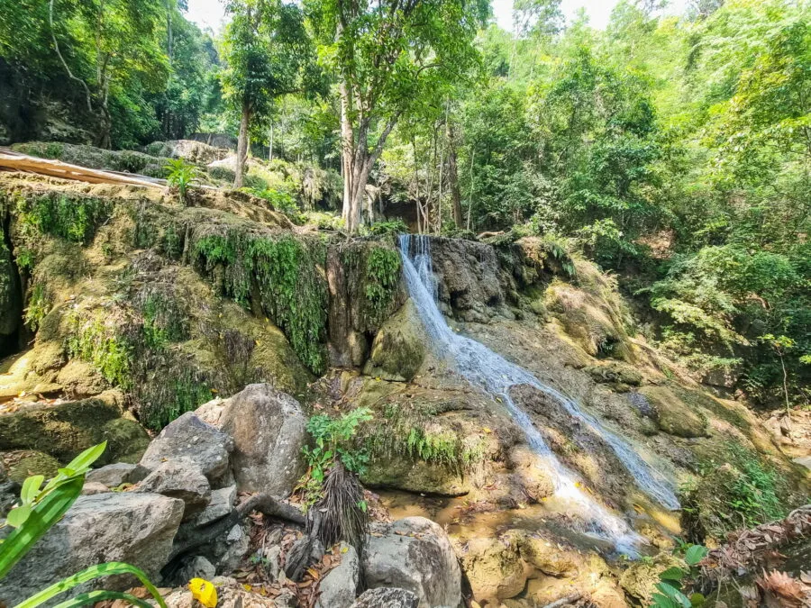 niveau 6 dong pruk sa parc national erawan kanchanaburi