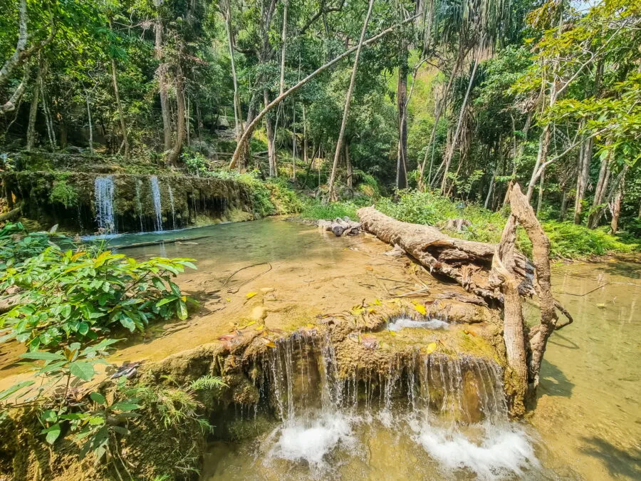 niveau 6 apres tempete parc national erawan kanchanaburi