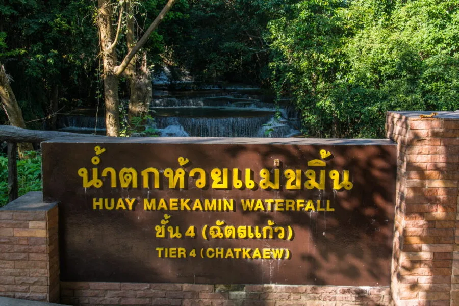 panneau niveau 4 chat kaew huay mae khamin kanchanaburi