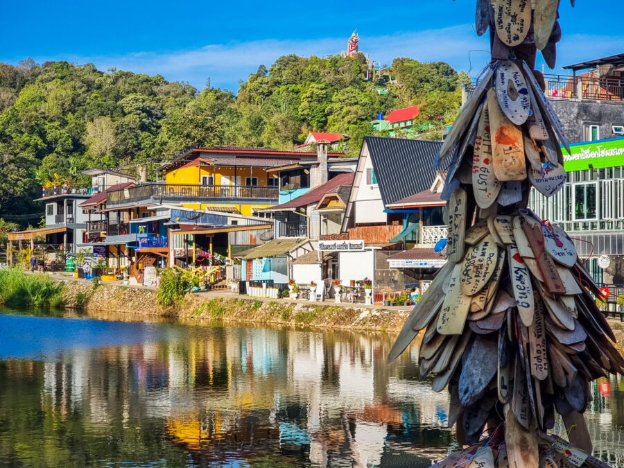 vue souvenir de pilok kanchanaburi