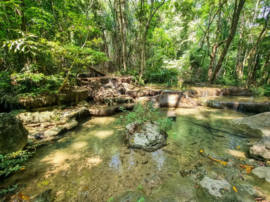 zone niveau 5 parc national erawan kanchanaburi