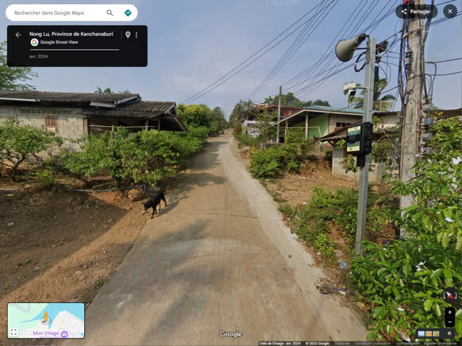 zone ouest village môn sangkhlaburi maintenant