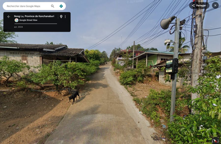 zone ouest village môn sangkhlaburi maintenant