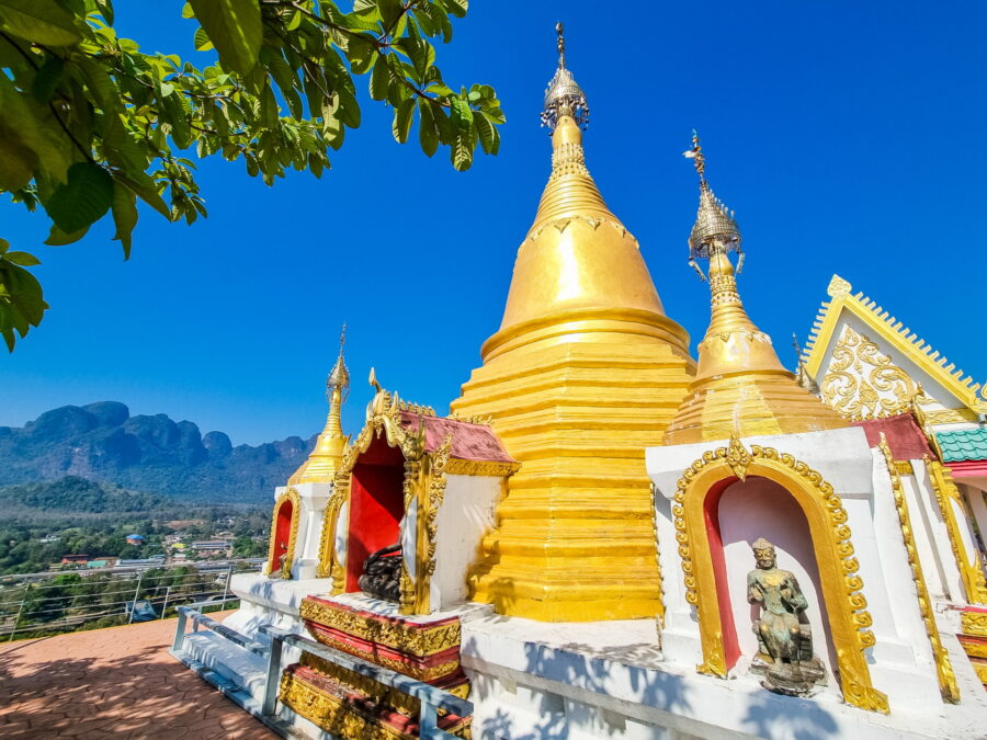 chedi phuttha chethiya khiri du wat tha khanun kanchanaburi